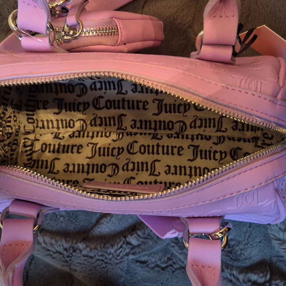 ALL ABOUT THAT BLING SATCHEL By Juicy Coutour! NWT! - Picture 15 of 17